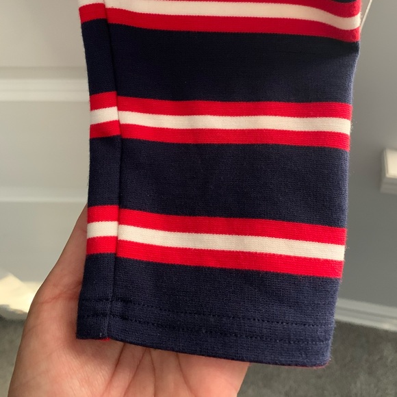 Halogen: Striped Long Sleeve Crew Neck Top - Picture 8 of 14